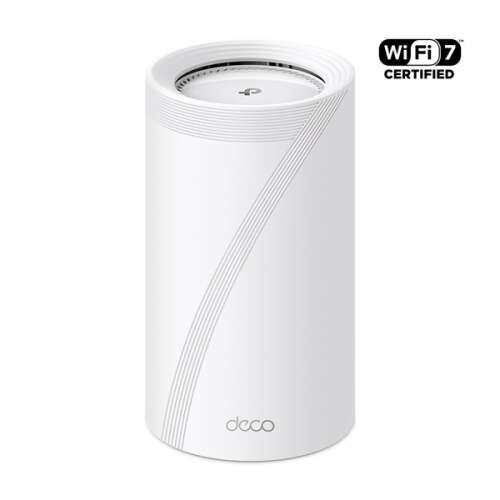 TP-Link Deco BE85 Wi-Fi 7 Mesh Router, pohľad spredu