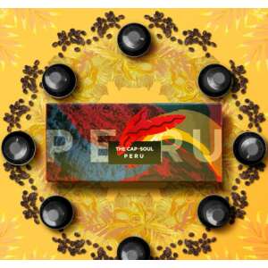 Capsule de cafea The Cap Soul Peru Origin, 10 capsule, compatibile Nespresso, amestec Arabica, note fructate, gust intens - Capsulă de cafea