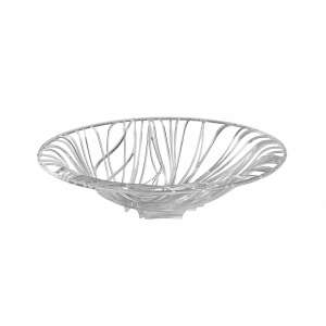 Casa Bugatti Flora transparent plastic fruit bowl, 40 cm diameter - Fruit basket