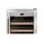 Caso WineSafe 12 wine cooler, close-up of control panel, touch control, temperature display, LED light