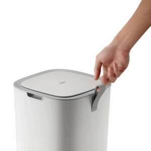 EKO Morandi Smart Sensor Trash Can, 30L, White, Touchless Opening and Closing, Quiet Operation - Furniture