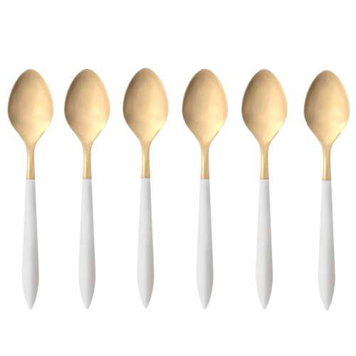 Casa Bugatti Ares Gold Desszertkanál Készlet - 6 db