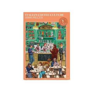Water & Wines - Olasz Kávézó Kirakó - 1000 darab