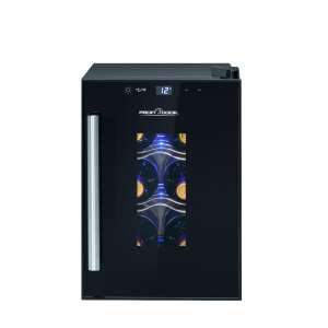 ProfiCook wine cooler with black finish and a sleek design, perfect for any home bar - Wine Cooler