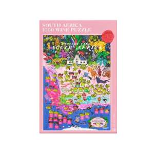 Water and Wines - Dél-Afrika Borvidék Kirakó - 1000 darab