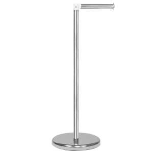 Chrome freestanding toilet paper holder - Toilet Paper Holder & Stand