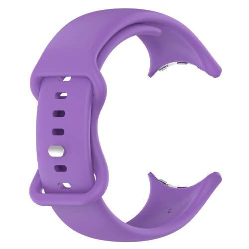 THD szilikon karkötőpánt Google Pixel Watch 3 41mm-hez, S/M méret, lila - THD