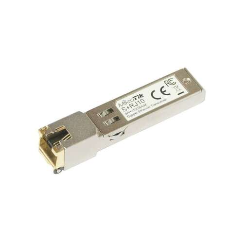 Modul SFP+ MikroTik S+RJ10 10/100/1000M/2.5G/5G/10G din cupru