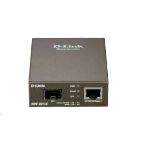D-Link DMC-G01LC/E 10/100/1000Mbps SFP Media Converter, urządzenie sieciowe do łączenia kabli światłowodowych i miedzianych - D-Link Konwerter mediów