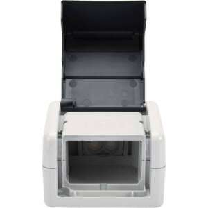 Digitus Wall-mountable Network Junction Box 2 Ports Grey 105841429 - Socket & Outlet