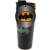 Batman utazó bögre, rozsdamentes acél, 450 ml, fekete, Batman logóval