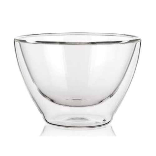 DOBLO Duplafalú Üvegtál - 370 ml