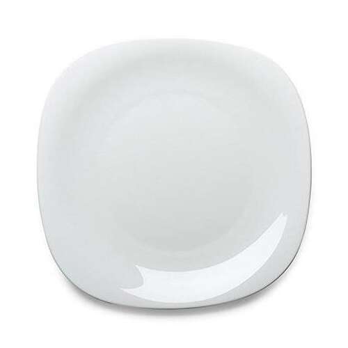 Parma 20cm desszerttányér, fehér porcelán desszertes tányér - Banquet