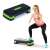 Woman using ModernHOME adjustable step platform for workout