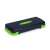 ModernHOME adjustable step platform with non-slip surface, black and green