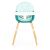 Ecotoys Plava Stolica za Hranjenje, podesiva visina