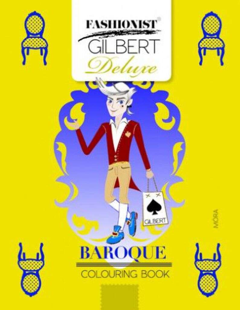 Baroque Colouring Book - fashionist Gilbert Deluxe