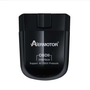 Aermotor OBDII Interface, black car diagnostic tool, supports all OBDII protocols - Vehicle Diagnostic Tool