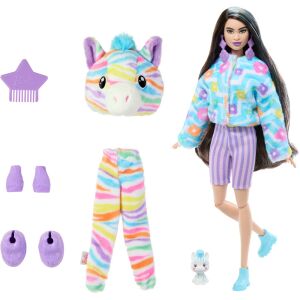 Barbie Cutie Reveal Baba - Zebra Meglepetés