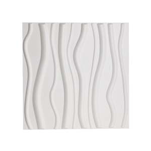 Dollcini, panou de perete decorativ 3D cu design diamant, alb mat, panou de perete de fundal în relief 3D, 443351, alb mat