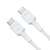 Green Cell KABGC29W USB-C - USB-C kábel, fehér