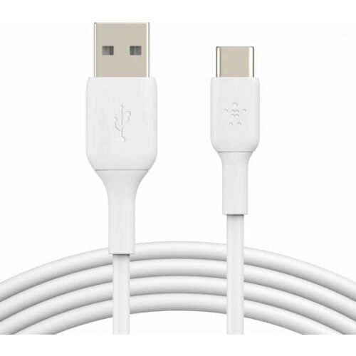 Kabel Belkin BoostCharge USB-A do USB-C, 1 metr, Biały