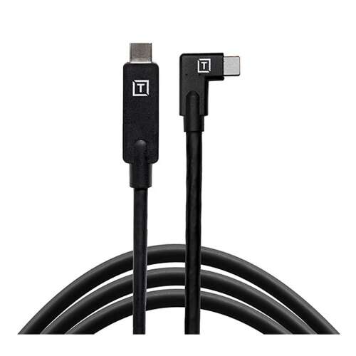 Tether Tools TetherPro USB-C na USB-C Kąt prosty czarny