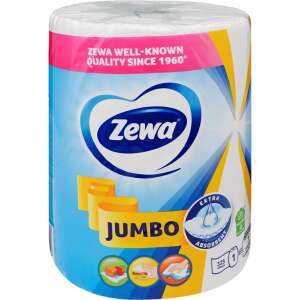 Zewa Jumbo 2 rétegű papírtörlő tekercs, 325 lap, konyhai és háztartási tisztításhoz - Papírtörlő