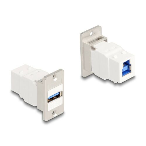 Delock USB 5 Gbps Keystone modul, USB-A - USB-B anya adapter