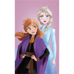 Disney Jégvarázs Anna és Elsa kéztörlő, 30x50 cm - Jerry Fabrics