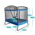 Timeless Tools Trampoline for Kids with Swing and Safety Net 141845771