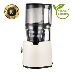 Hurom H330P Premium Slow Juicer in Elfenbein mit 10 Jahren Garantie - Küche & Essen