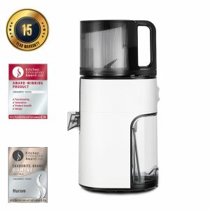 Hurom H400 Fehér Slow Juicer 15 év garanciával és Kitchen Innovation díjjal - Gyümölcscentrifuga és préselő