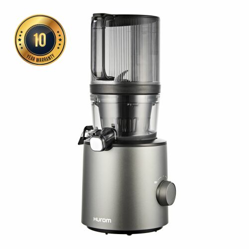 Hurom H201 Slow Juicer (Titánszürke) 10 éves garanciával - Gyümölcscentrifuga és préselő