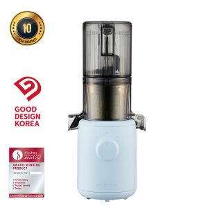 Hurom H310A Slow Juicer égkék Lassúlécsavaró  + Juice Biblia 114543225 - Gyümölcscentrifuga és préselő