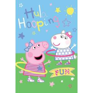 Peppa malac Hula Hooping polár takaró 100x150cm - Jerry Fabrics