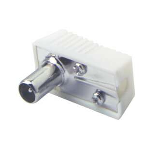 Home FS1 Koaxiális Dugó - Pipa Kivitel - Fém/Műanyag