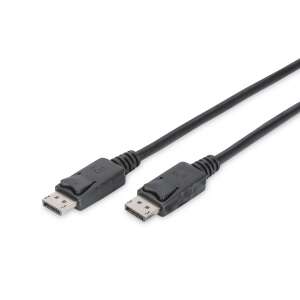 Digitus AK-340100-050-S 5 méteres fekete DisplayPort kábel - Assmann