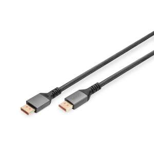 Digitus DB-340111-010-S DisplayPort kábel, 1 méter, fekete - Digitus