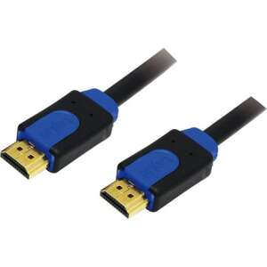 LogiLink CHB1101 HDMI Kabel, 1 Meter, schräge Ansicht - Logilink