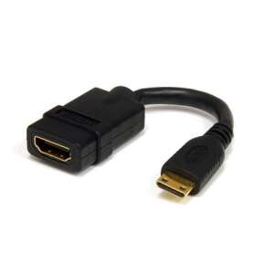 StarTech.com HDACFM5IN HDMI - Mini HDMI kábel, 0,127 m, fekete - HDMI kábel