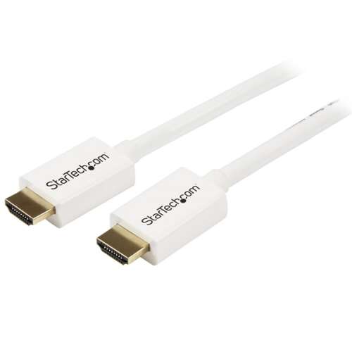 StarTech.com 5 méteres fehér HDMI kábel, HDMI A típus, standard