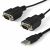 StarTech - USB 2.0 - 2x DB-9 Soros Kábel - 2,1m 105800046