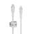 Belkin Kabel w oplocie, USB-C do Lightning, 3 m, biały 138448562