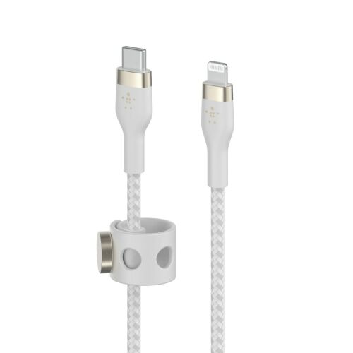 Belkin Kabel w oplocie, USB-C do Lightning, 3 m, biały 138448562