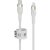 Belkin Kabel w oplocie, USB-C do Lightning, 3 m, biały 138448562