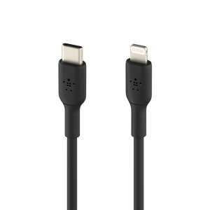 Cablu Belkin CAA003bt2MBK 2M Negru USB-C la Lightning - Cabluri Lightning