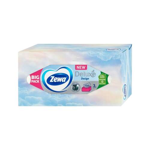 Zewa Deluxe Papírzsebkendő - 3 rétegű - 150 db