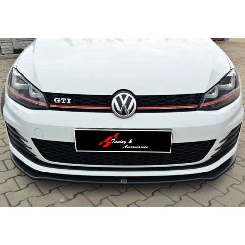 Golf 7 GTI Max V2 Frontspoiler, schwarz, AutoVision