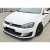 Golf 7 GTI Max V2 Frontspoiler, schwarz, AutoVision, am Auto montiert